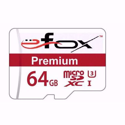 Imagine Card de memorie EFOX micro sd 64Gb Clasa 10 UHS 3