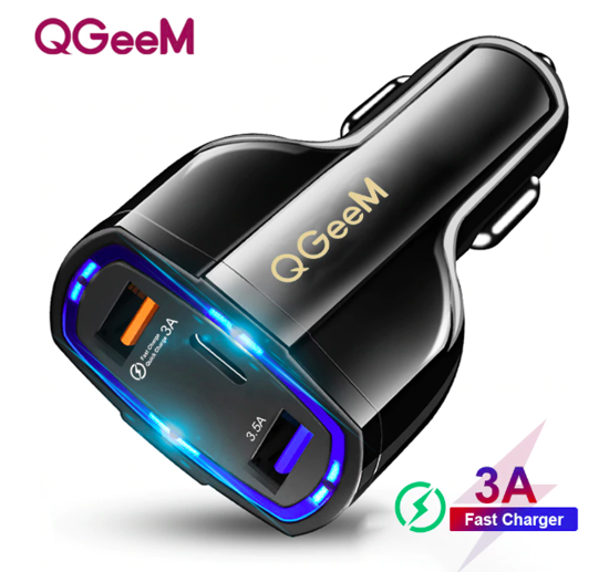 Poza cu Set 4 buc : Incarcator car Automatic sensor, 15W,fast wireless chargers universal,super fast