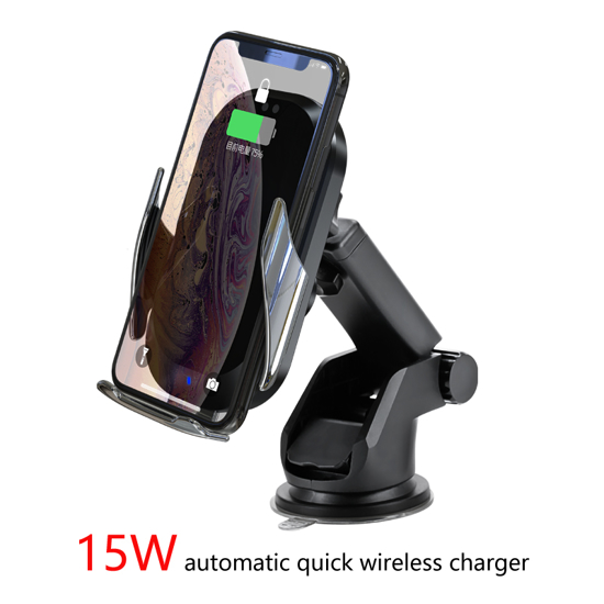 Poza cu Set 4 buc : Incarcator car Automatic sensor,15W,fast wireless chargers universal,