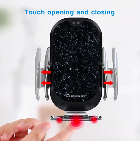 Poza cu Set 4 buc : Incarcator car Automatic sensor,15W,fast wireless chargers universal,