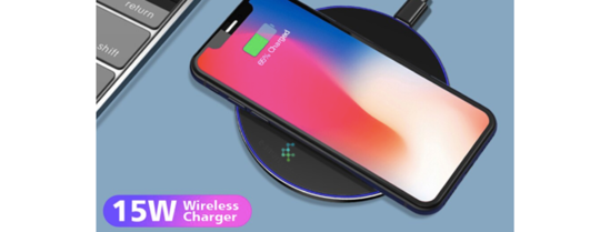 Poza cu Incarcator wireless fast charge 15W,,Ultra Slim 15W +Incarcator FAST Chargers 18W/3.0 -pentru samsung S20/20ULTRA/S20PLUS