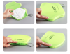 Imagine Set 4 bucati cutii  portabile pentru depozitare si protectie masca Kn95,diverse culori