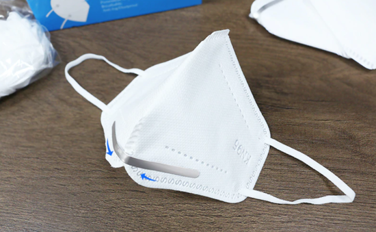 Poza cu set 5 buc masca pentru copii e-smartgadget KN95 FFP2 alb