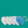 Imagine Masca KN95 FFP2 , pentru copii 5-13  ani set 10 buc,multicolor