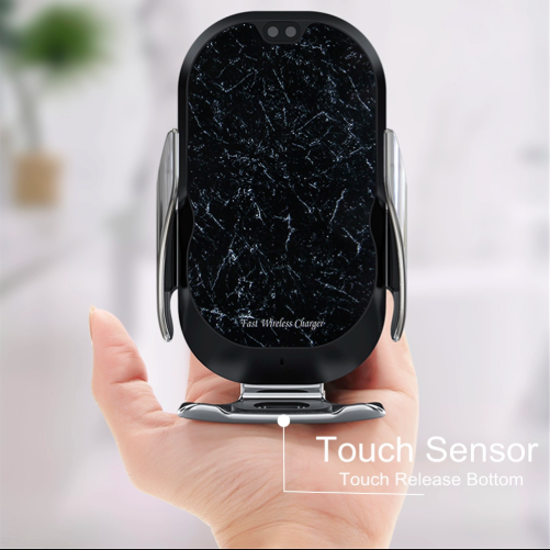 Poza cu E-smartgadget ,  3in1 Incarcator Auto Wireless 15W, FAST CHARGE, DELUXE X7 , Smart sensor ,universal IPHONE ,SAMSUNG,HUAWEI