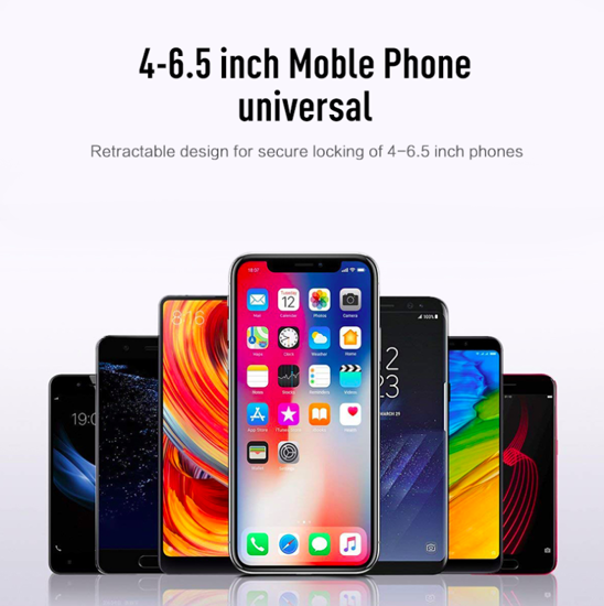 Poza cu E-smartgadget ,  3in1 Incarcator Auto Wireless 15W, FAST CHARGE, DELUXE X7 , Smart sensor ,universal IPHONE ,SAMSUNG,HUAWEI