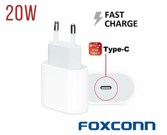 Imagine Incarcator Fast Charge APPLE   20W pentru iPhone 12pro /12 Pro Max/12mini ,11/11pro/11promax