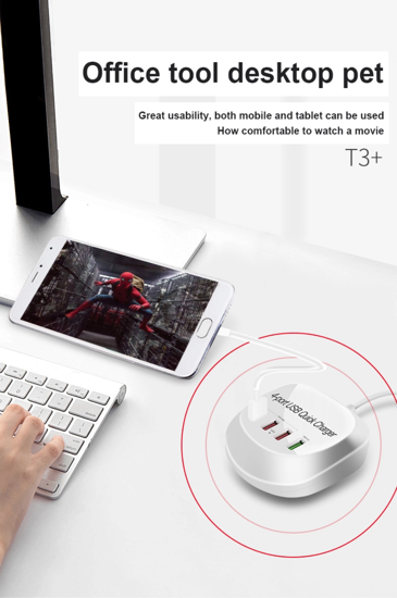 Poza cu Incarcator retea  fast charge  4port usb ,40W