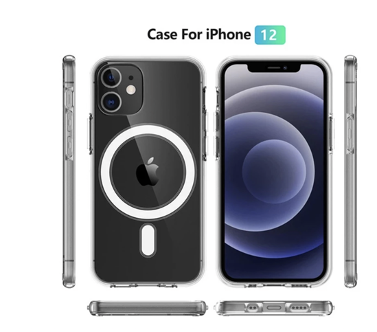 Imagine Husa de protectie  Clear Case MagSafe pentru iPhone 12