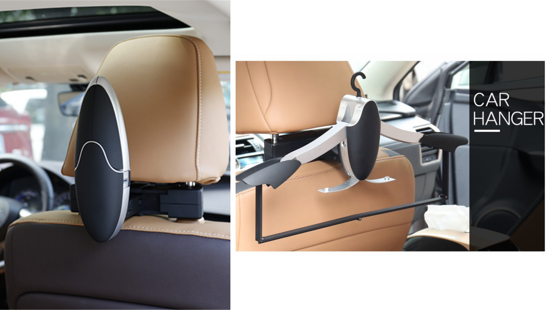 Poza cu Cuier pentru tetiera universal, deluxe ,3in1multifunctional, plus carlig suport cumparaturi