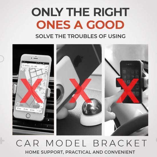 Poza cu 3 in 1 Suport auto multifunctional pentru telefon, placuta de inmatriculare, stick de aromoterapie, suport 3 functii