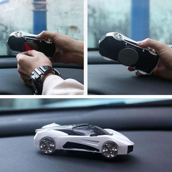 Poza cu 3 in 1 Suport auto multifunctional pentru telefon, placuta de inmatriculare, stick de aromoterapie, suport 3 functii