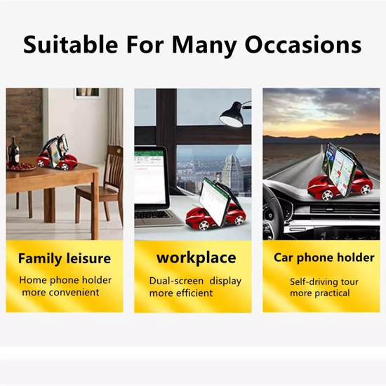 Poza cu 3 in 1 Suport auto multifunctional pentru telefon, placuta de inmatriculare, stick de aromoterapie, suport 3 functii