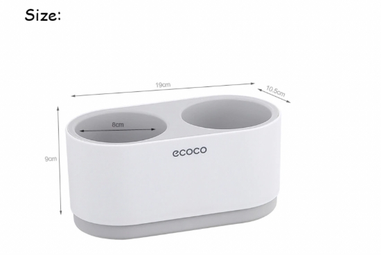 Poza cu Set suport hartie igienica cu raft de depozitare dispenser, Perie silicon pentru toaleta, Suport Pentru Uscator De Par Montat Pe Perete