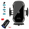 Imagine Set format din 2buc, Incarcator auto suport Smart wireless Fast Charger 15W, QUANDE, fast car charger 18w,3.0, universal
