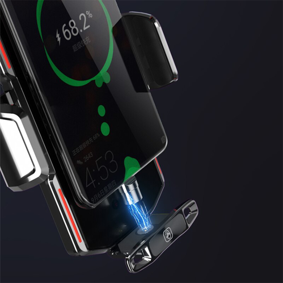 Poza cu Set 3 buc, Incarcator auto fast wireless chargers, 15W, Automatic SMART sensor,universal,Samsung, IPhone, Huawei