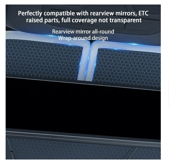 Poza cu Parasolar 360° Auto Pliabil, QUANDES®DLX, potrivit pentru dimensiuni  145 x 79 cm, Rezistent UV