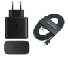 Imagine Set accesorii pentru samsung s21, s22, s23 Ultra, PD USB-C 45W, Cablu incarcare USB-C-C 5A, 1, 8M, QUANDES®