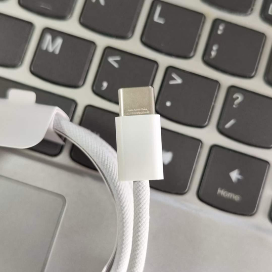 Poza cu Pachet 5 buc Cablu de date si incarcare pentru iPhone 15 / 15 Plus / 15 Pro / 15 Pro Max, 1m, USB C, 60W, bulk