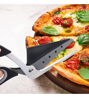 Imagine Set Paleta glisanta pentru pizza cu maner 55 x 45 x 30 cm, lemn, foarfeca pentru pizza 27cm