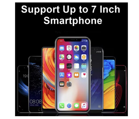 Poza cu Set format din 3buc, Incarcator auto suport Smart wireless Fast Charger 15W, QUANDES, Adapter auto 18w, 3.0, Suport auto afisaj numar de telefon pentru parcare temporara