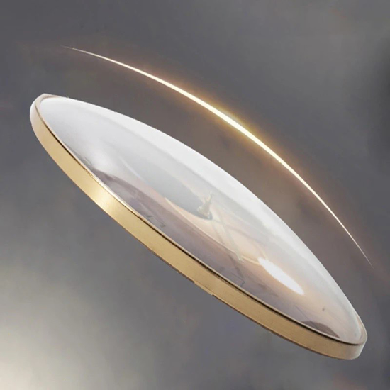 Poza cu Ceas de perete, Mecanism silentios, 30 cm, Gold,QW4