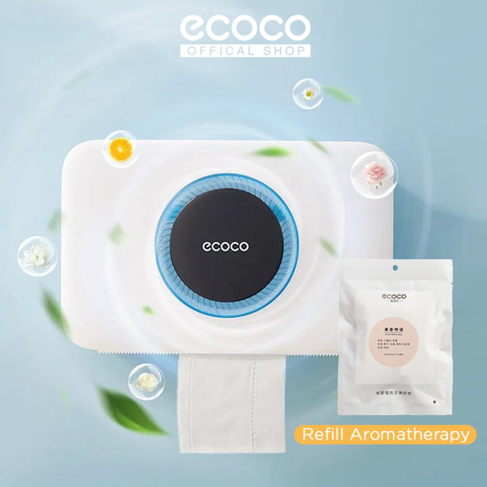 Poza cu Set Perie silicon pentru toaleta cu suport hartie igienica cu raft de depozitare dispenser, 3 buc aromatherapie parfumat