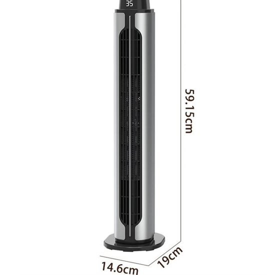 Poza cu Incalzitor, reglare cu trei viteze, termostat inteligent, unghi larg, incalzire rapida PTC, bas, telecomanda, protectie de siguranta, QNDSF2