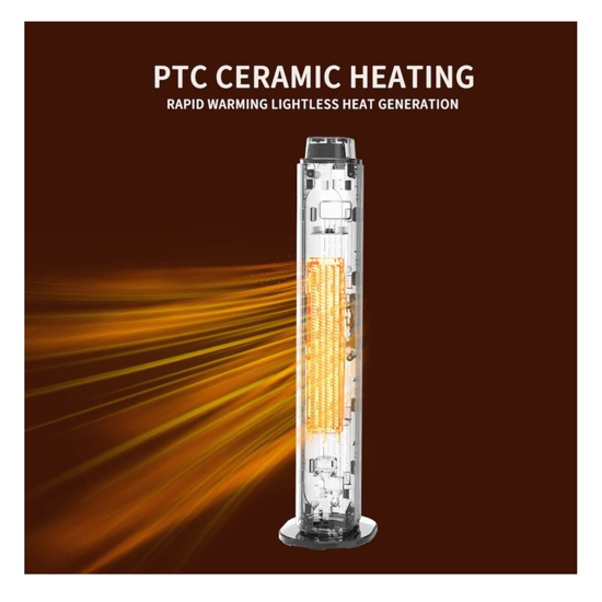 Poza cu Incalzitor, reglare cu trei viteze, termostat inteligent, unghi larg, incalzire rapida PTC, bas, telecomanda, protectie de siguranta, QNDSF2