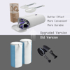 Imagine Kit 1 Sac pentru Spalarea Incaltamintei, Compartiment dublu, Reutilizabili, QUANDES®, 2 Set sanuri pantofi cu arc flexibil, Marimea 35 - 39, 40-47, Alb, 2 Huse protectie incaltaminte
