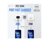 Imagine Kit Incarcator priza 45w T4510 GaN, Super Fast Charging, compatibil pentru Samsung S25 / s24 / s23 / ultra, 2 cablu date 5A C-C, 1, 8 m