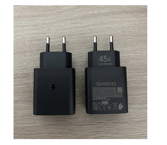 Poza cu Incarcator USB-C 45W GaN T4510, super Fast Charger, Compatibil cu S24, S3, S22 QUANDES®, fara cablu