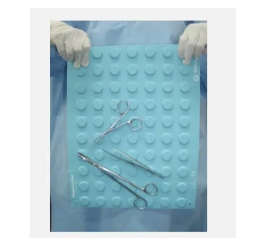 Poza cu Placa magnetica pentru instrumente sanitare, dimensiune 300x400 mm, albastru