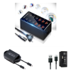 Imagine Kit Statie de Incarcare USB 60W 12 in 1, 6 USB-C si 6 USB-A, Incarcare Ultrarapida, 5V 2.4A, 1 cablu date C-C- 5A 1-8m, 1 USB-C-A, Universal, pentru Telefon mobil, Tableta, Baterie externa