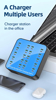 Imagine Statie de incarcare 400W Smart cu 40-Port USB PD Charger 20USB-A+20USB-C PD QC3.0 Fast Charging, pentru iPhone 17/16/ 15 /14 /13 Pro Max, Samsung Galaxy Z Flip7/6 for S25/24/23/22 si ventilator