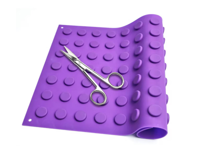 Imagine Placa magnetica pentru instrumente sanitare, dimensiune 300x400 mm, mov