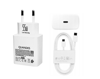 Imagine Kit Incarcator super Fast Charge 55W PD GaN usb C, cablu date C-C 60 1M Woven, compatibil cu iPhone 17/17pro/17 promax, Geanta de depozitare EVA