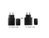 Imagine Incarcator super Fast Charge 45W PD usb C, T4510 compatibil cu Samsung S25, S24, S24, s23, 1 Cablu 1.8m USB-C - C 5A, Geanta de depozitare