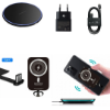 Poza cu Set 4in1 Incarcator Wireless super Fast Charging 30W, Pad QI, 25W adaptor PD usb-c, Wireless receptor Typ-C 10w Fast, Universal, compatibil pentru Samsung, Huawei, oppo, Xiaomi, QUANDES®