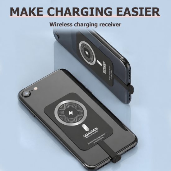 Poza cu Set 4in1 Incarcator Wireless super Fast Charging 30W, Pad QI, 25W adaptor PD usb-c, Wireless receptor Typ-C 10w Fast, Universal, compatibil pentru Samsung, Huawei, oppo, Xiaomi, QUANDES®