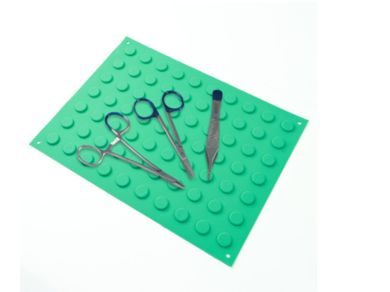 Poza cu Placa magnetica pentru instrumente sanitare, dimensiune 300x400 mm, VERDE